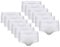 Daisy Dreamer 12 Pack Ladies Briefs Maxi, 100% Cotton Full Comfort Fit Underwear, Size 10-24 XXXOS 22/24 (52-54), White