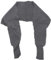 BESTOYARD Winter Warm Gestrickte Schal mit Ärmeln, Mode Poncho Schal mit Ärmel für Damen (dunkel grau)