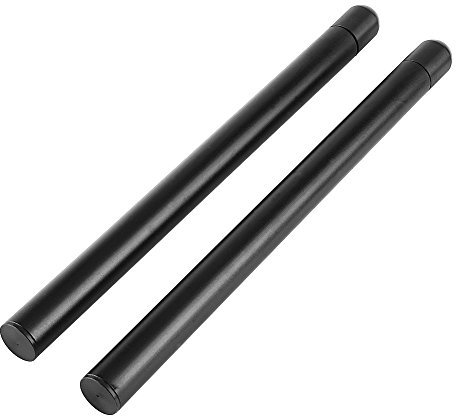 Keenso 7/8'' Motorcycle Handlebars - Universal CNC Machined Aluminum Clip-on Replacement - Black