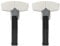 ProPlus 361732 2 Stück Markisenklemmen Anti Flattern Teppichclips - verhindert das Flattern durch den Wind
