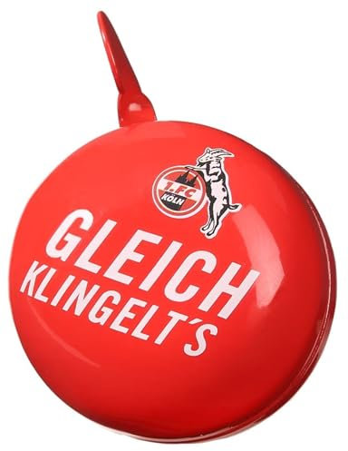 1. FC Köln Fahrradklingel - Gleich klingelt's - Klingel - Plus Lesezeichen I Love Köln
