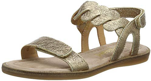 Bisgaard Mädchen Cille Sandale, Gold, 32 EU