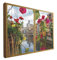 Ventanas Falsas Decorativas Iluminada Vistas al Riu Onyar Girona 70 x 90 cms