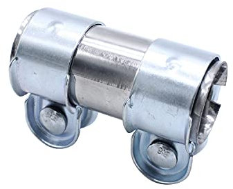 SHLPDFM Doppelschelle Auspuffrohrklemme Auspuff Schelle Rohrverbinder Ø 35 x 95 mm