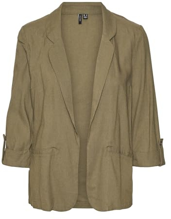 VMJESMILO 3/4 Blazer Ample WVN GA Noos, Sable, M