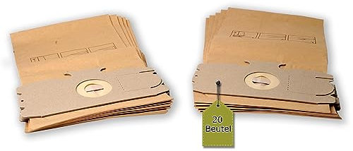 20 Staubsaugerbeutel kompatibel mit AEG 2000 Exclusiv - Vampyr, 20 Staubbeutel + 4 Mikro-Filter, kompatibel mit Staubsaugerbeutel Swirl A16