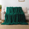Cotton Market Decke 170x210 cm – Zweiseitig Tagesdecke – Kuscheldecke Flauschig für Wohnzimmer und Schlafzimmer – Sofadecke Blanket - Sofa Überwurfdecke – Felldecke Grün