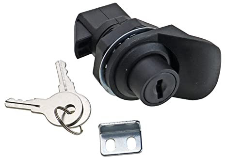 Serrure de porte d'armoire de commutation boutons-pression en plastique bouton-poussoir serrure à came en plastique 1 pièces