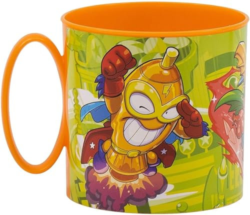 ALMACENESADAN, 5074, Taza apta para microondas, capacidad 265ml, producto reutilizable; (Superzing)