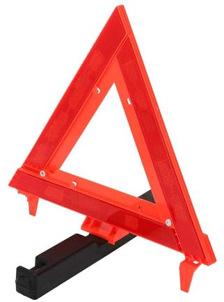 TUCKBOLD Warndreieck für das Auto faltbar | für Pannen am Straßenrand reflektierendes Warndreieck 1 Stück