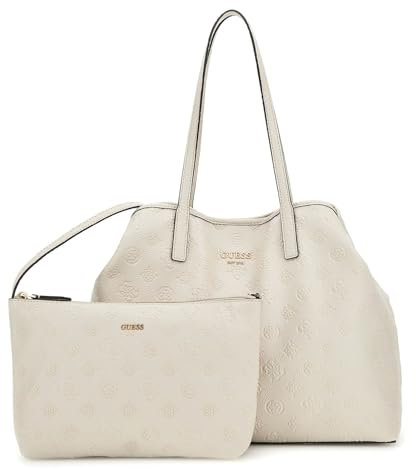 GUESS Vikky II Large 2 In 1 Tote Stone Logo