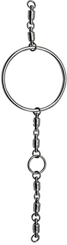 YUXITA Kugellager-Edelstahl-Verbinder doppelt rotierende Angelwirbel Praktisches Meeresangeln Zubehör