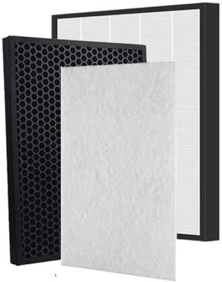 WVGFAUXA Purificador De Aire con Filtro HEPA H14 117130 (Filtro De Repuesto J), Compatible con Winix, Zero Zero Pro Zero + HR950 HR1000(1 Set)