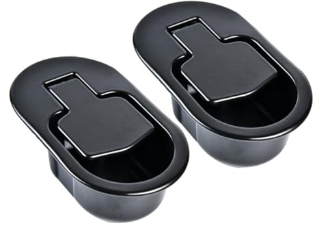 Gatuida 2pcs Metal Recliner Replacement Handles Sofa Pull Parts Ergonomic Design for Functional Chairs and Massage Sofas