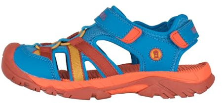 Trollkids Kids Stavanger Sandal XT | Geschlossener Zehenbereich, Elastische Schnürung mit Klettriegel