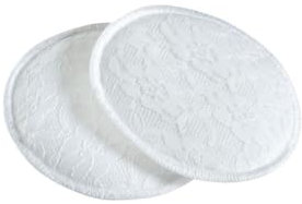 THERMOBABY Lot De 6 Coussinets d'allaitement Lavables - Allaitement - Confortable - Blanc