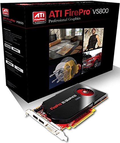 Sapphire ATI Firepro V5800 Grafikkarte (PCI-e, 1GB, GDDR5 Speicher, DVI, 1 GPU)