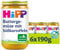 HiPP Buttergemüse mit Süßkartoffeln, 6er Pack (6 x 190 g)