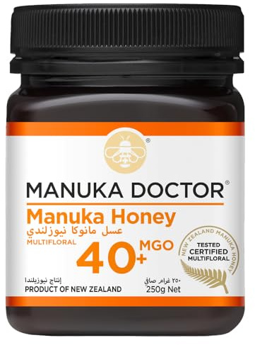 Manuka Doctor 15 Plus Honey with Aloe Vera (250 g, 40 MGO)