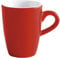 KAHLA 574732A69462C Pronto Colore Espresso-Obertasse hoch 0,10 l cherry red|rote Espressotasse aus Porzellan