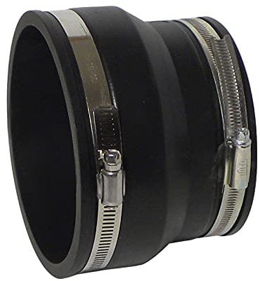 Plastic to Clay Adaptor 110mm Underground Drainage Pipe Fittings Bend Trap Gulley Socket Grid Coupler