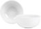 Kahla P506191 2 Pack Small Porcelain Cereal Bowls, 15 cm Diameter, Stackable Dinnerware, Dishwasher/Microwave Safe, Soup Pasta Rice Serving Dishes, White