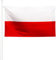 KliKIl Polen flagge 90x150cm - Polieren Flagge Fahnen Fanartikel Wetterfeste Polieren Nationalflagge mit Messingösen leuchtenden Farben und UV-beständig für den Außenbereich Poland