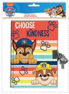 Paw Patrol Tagebuch mit Schloss