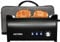 KETIAN Long Toaster, 2 Slice Extra Wide Stainless Steel Space Saving Electric Compact Single Slim Bagel Bread Toaster, 1.65'', Removable Crumb Tray (With Cover)