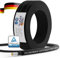ANFIL Câble Solaire Premium 6mm² - Noir 40m - Flexible, Câble Photovoltaïque, Câble PV, Résistant aux UV, Câble de Connexion Solaire pour Panneaux Solaires, Onduleurs & Régulateurs de Charge