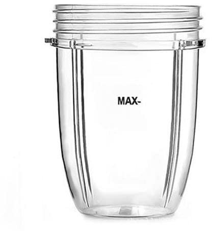 DDSHUN 18oz Juicer Cups Large Cups Clear Blender Cups Compatible for Nutribullet Replacement Parts 600W/900w Blender Juicer Accessories for Nutribullet Bullet(18OZ / 24OZ / 32OZ)
