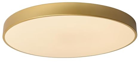 LUCIDE UNAR - Deckenleuchte - Ø 60 cm - LED 3 StepDim - 1x60W 2700K - Mattes Gold/Messing