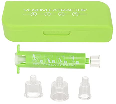 Bite Sucker, Bite Thing Extractor Tool Extractor Saugpumpe, Bites Sucker Kit, zur Giftentfernung Bei Insektenstichen und Bissen, Reduzieren Sie Juckreiz und Schwellungen
