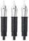 Set of 3 Jinhao 82 Fountain Pen Replacement Nib Fine Size with Black Section Feed Silver-Compatible with Jinhao 82, 88, 95 Fountain Pen