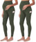 SUIUOI 2 PCS Stretch Legging Grossesse Maternité,Confortablement Taille haute Pantalon de maternité Sports et Loisirs Confortable Legging Vêtements Grossesse Opaque