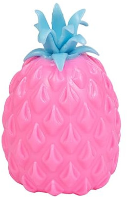 Rifuli # Neuartige Simulation Ananas Dekompressionsspielzeug Büro Druckentlastungsspielzeug 5ml (Pink, One Size)