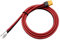 XT60H Buchse zu O Ring Terminal Kabel Stecker Anschlusskabel 12AWG 3Ft RC ESC Ladegerät Seite Strom für RC Lipo Akku FPV Racing Drone Powerstation (XT60H Buchse zu O-Ring)