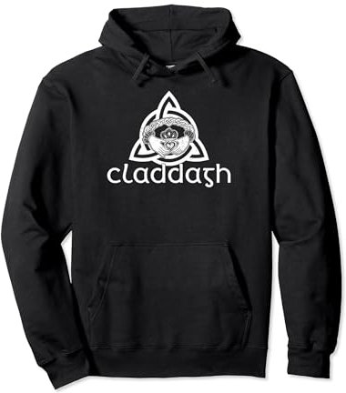 Irischer Claddagh-Ring Irland Galway Reisen Keltisch Pullover Hoodie