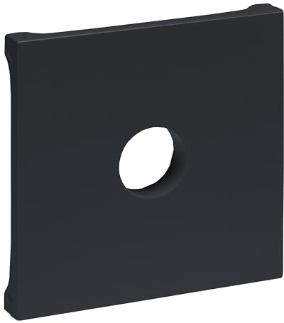 LEGRAND, SEANO Abdeckung für TV-Anschlussdose F-Typ, Farbe: Anthrazit lackiert, 765465