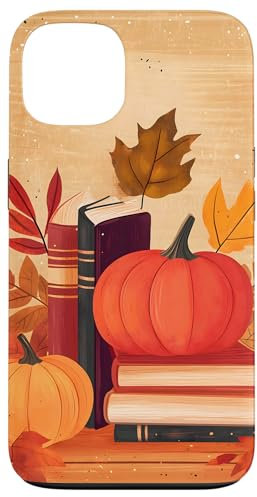 Autumn Books and Pumpkins Case for iPhone 13
