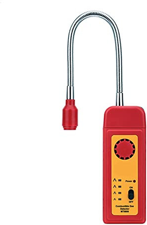 Gasdetektor, Gasmonitor, Gasanalysator Brennbarer Gasdetektoranschluss Entzündliche Erdgas-Leck-Messgeräte-Luftqualitätsmonitor-Alarm for gefährliches Gas für Gas in natürlichen und industriellen Umge