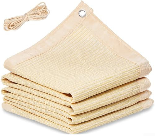 Bâche de protection solaire en polyéthylène 2 x 2 m pour jardins, serres et abris pour animaux (1 x 2 m)