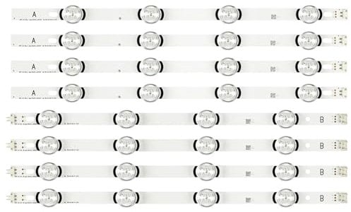 BWBVHRHZY LED Backlight Lamp Strip Fit For LG TV 390HVJ01 Lnnotek Drt 3.0 39 39LB5610 39LB561V 39LB5800 39LB561F NC390DUN-VXBP2 V390HJ4-PE1(10 set)