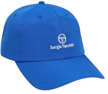 Sergio Tacchini Sentini Baseball Cap Nautical Blue Embroidered Logo, Nautical Blue, Einheitsgröße