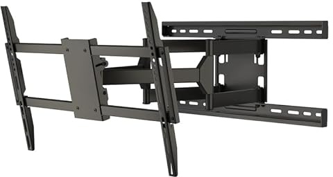 Cello Low Profile TV Wall Mount Bracket for Most 32- 90 inch LED/LCD/OLED Plasma Flat Screen TVs, Ultra Slim Wall Mount up to 65kg, VESA 600x400 mm