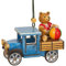 Hubrig Volkskunst Christbaumschmuck LKW mit Teddy - 5cm