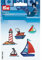 Prym 925382 Applikation selbstklebend/aufbügelbar Schiffe