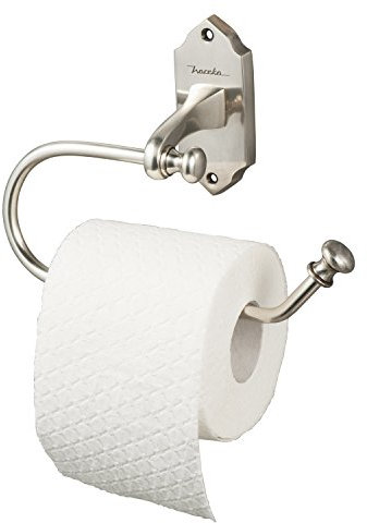 Haceka 1170894 Toilettenpapierhalter ohne Deckel, Vintage, Stahl