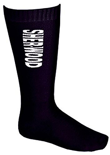 Sherwood Unisex Ydelse skøjtesokker Sher wood Performance Schlittschuh Socken 2 er Pack, Schwarz, 35-38 EU
