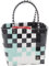 Witzgall Ice-Bag Shopper 5009-48 Einkaufskorb - grün, weiß, schwarz
